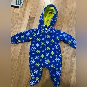 Faded glory fleece baby bunting